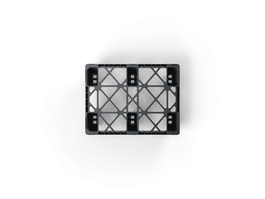 2_Kunststoffpalette_800x600x130_seitlichoben_oben